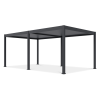 Pergola tarasowa DELUXE Automatic + LED 3,6x6 Anthracite - Gutroof