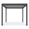 Pergola tarasowa ELEGANCE 3x3 Anthracite/Light Grey - Gutroof