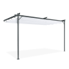 Pergola tarasowa przyścienna SPRINT WALL 4x2,7 Anthracite/White- HARDMAISTER
