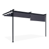 Pergola tarasowa przyścienna SPRINT WALL PLUS 4x2,7m Anthracite/Grey - HARDMAISTER