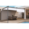 Pergola tarasowa przyścienna SPRINT WALL PLUS 4x2,7m Anthracite/White - HARDMAISTER