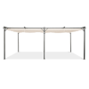 Pergola tarasowa SPRINT 3x6 Anthracite/White - Hardmaister