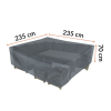 Pokrowiec na meble wypoczynkowe 235x235x70cm - LIS PROM