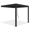 Przyścienna pergola ELEGANCE WALL 3x3 Anthracite - Gutroof