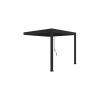 Przyścienna pergola ELEGANCE WALL 3x3 Anthracite - Gutroof