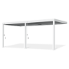Przyścienna pergola ELEGANCE WALL 3x6 White - Gutroof