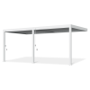 Przyścienna pergola ELEGANCE WALL 3x6 White - Gutroof