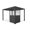 Regulowany panel żaluzjowy do pergoli PREMIUM 3m, anthracite - GUTROOF