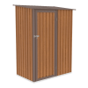Schowek ogrodowy KENT 143x89cm Oak/Brown - HARDMAISTER