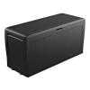 Skrzynia balkonowa Keter SAMOA RATTAN BOX 270L Graphite