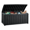 Skrzynia na balkon Keter GLENWOOD BOX 390L Graphite