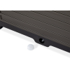 Skrzynia uprawowa + stojak płaski GROW FLAT SET L 126x42x180cm - CULTIVO