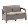 Sofa ogrodowa CORFU LOVE SEAT Cappuccino