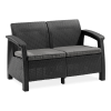 Sofa ogrodowa CORFU LOVE SEAT Graphite