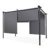 Zadaszenie na taras SPRINT PLUS 3x4 Anthracite/Grey - HARDMAISTER