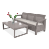 Zestaw balkonowy CORFU LOVE SEAT MAX/LYON Cappuccino