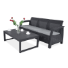 Zestaw balkonowy CORFU LOVE SEAT MAX/LYON Graphite