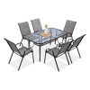Zestaw ogrodowy BOLOGNA 150/6 Mixed Grey