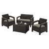 Zestaw ogrodowy CORFU BOX Brown