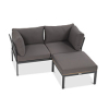 Zestaw ogrodowy Java Dark Grey - LIS PROM