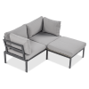 Zestaw ogrodowy JAVA Light Grey - LIS PROM